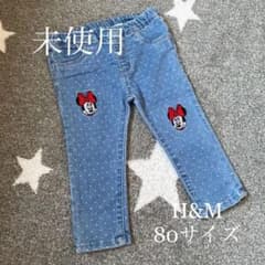 美品　H&M ミニー デニム 80サイズのサムネイル