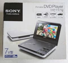 SONY ポータブルDVDプレーヤー DVP-FX750 ホワイト - メルカリ