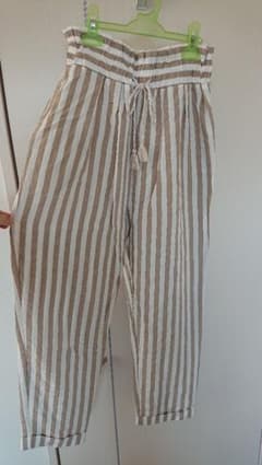 あい様専用 ZARA  ストライプパンツのサムネイル