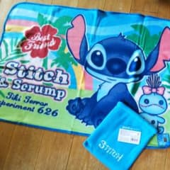 スティッチ　巾着付きブランケットのサムネイル