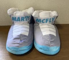 バックトゥザフューチャー　プラチナム ザッカ ルームシューズ