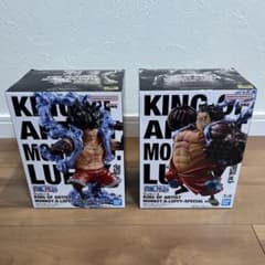 新品未開封　ワンピース　ルフィ　フィギュア2体セットのサムネイル