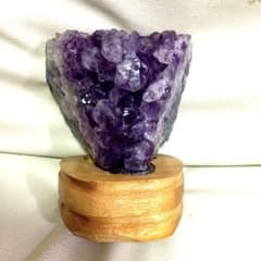 アメジスト 台座つき - メルカリ