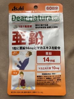 ディアナチュラスタイル 亜鉛 60日分 60粒のサムネイル