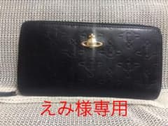 ヴィヴィアンウエストウッド　長財布　黒のサムネイル