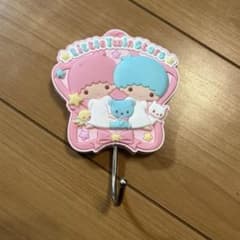 リトルツインスターズ - キキララ  マグネットクリップ　マグネットフック　レトロ　レア リトルツインスターズ - キキララ マグネットクリップ