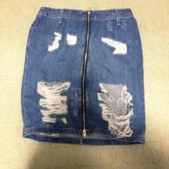デニムタイトスカートのサムネイル