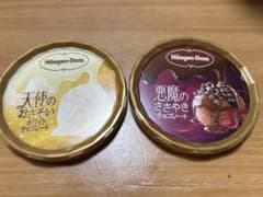 Haagen-Dazs アイスクリーム のふた　2個セットのサムネイル