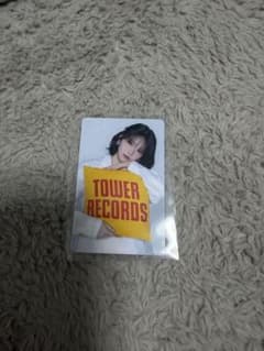 TOWER RECORDS 特典 FRUITS ZIPPER鎮西寿々歌のトレカのサムネイル