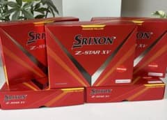 SRIXON Z-STAR XV 5ダースイエロー ゴルフボール 都城市ロゴ入のサムネイル