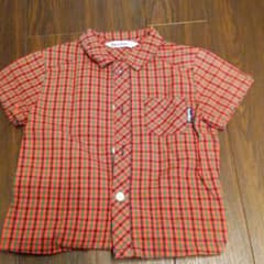 ファミリアチェックのシャツ size80のサムネイル