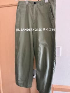 t*i様 JIL SANDER+ 21SS コットンヘリンボーンパンツ JIL SANDER+ 21SS コットンヘリンボーンパンツ - メルカリ