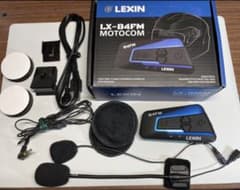 LEXIN LX-B4FM MOTOCOM バイク用 インカムのサムネイル