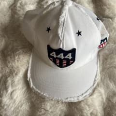 ヨシノリコタケ ホワイトキャップ 444 刺繍デザイン - メルカリ