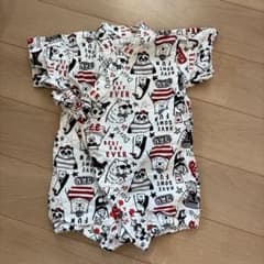 甚平　ロンパース　70cmのサムネイル
