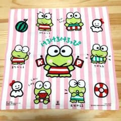 サンリオ けろけろけろっぴ ハンカチ レトロ - メルカリ