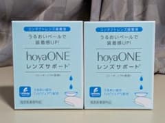 hoyaONE レンズサポート コンタクトレンズ装着液 2個セットのサムネイル