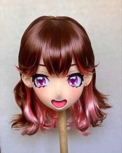 電心！　着ぐるみマスク　kigurumi 後頭部ファスナー開閉式　ピアス 電心様専用！ 着ぐるみマスク kigurumi 後頭部ファスナー開閉式 ピアス