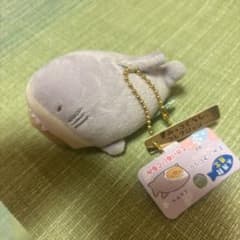 タグ付き新品 すみっコぐらし　水族館限定　てのりぬいぐるみ　とんかつ　サメ