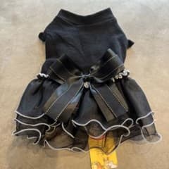 蝶々結びデコレーション　ペットドレスのサムネイル