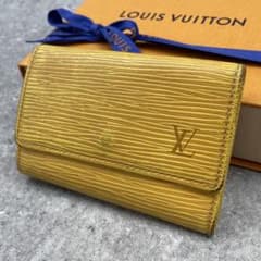 LOUIS VUITTON ルイヴィトン キーケース 6連 エピ イエロー - メルカリ
