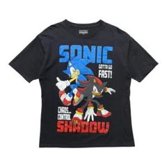 SEGA セガ オフィシャル ソニック シャドウ デュオ スローガン Tシャツ SEGA 公式 オフィシャル ソニック シャドウ デュオ スローガン T