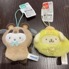 サンリオ ポムポムプリンとポチャッコ ぬいぐるみセット