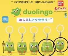 Duolingo めじるしアクセサリー シワシワデュオ わくわくデュオのサムネイル
