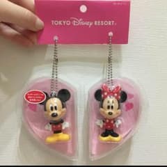 ディズニーリゾート ミッキーミニーキーホルダーのサムネイル