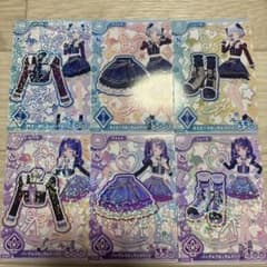 アイカツ　ネイビーブロッサム　パープルブロッサム　2コーデのサムネイル