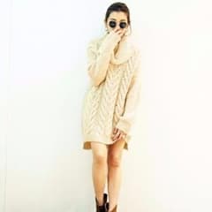 15AW ungrid【Casual】タートルケーブルルーズニットのサムネイル