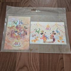 ディズニーランド40周年 ポストカード - メルカリ