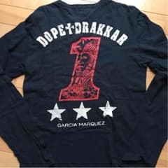 ガルシアマルケス  ドープアンドドラッカー メンズ ロング Tシャツ Lのサムネイル