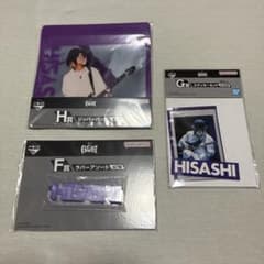GLAY 一番くじ　HISASHI F賞 G賞　H賞　３点のサムネイル