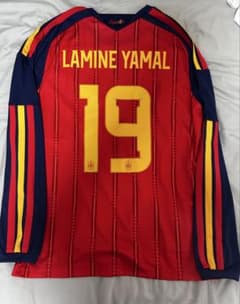 新品タグ付 正規品スペイン代表 2026 ホーム ヤマル 長袖ユニフォーム 