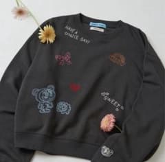 【希少コラボ】エンジェルブルー 刺繍 スウェット y2k archiveのサムネイル