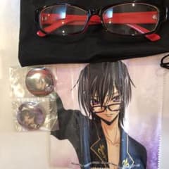 コードギアス ルルーシュ 眼鏡 誕生日缶バッジのサムネイル
