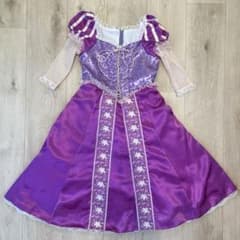 ラプンツェル ドレス コスプレ衣装 パープル110のサムネイル