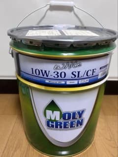 MOLY GREEN 10W-30 SL/CF エンジンオイル 20L - メルカリ