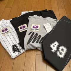 千葉ロッテマリーンズ 立松由宇 ユニフォーム 千葉ロッテマリーンズ 立松由宇選手 ユニフォーム Mサイズ バック
