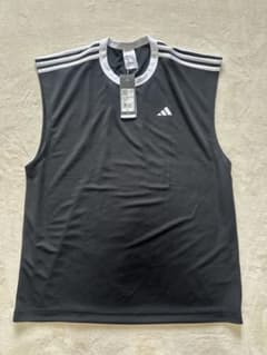 adidas ALL WORLD TANK ブラック Mのサムネイル