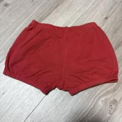 UNIQLO BABY ミッキーマウス ショートパンツ 赤のサムネイル