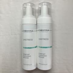 2本セット　新品　クリスティーナ　アンストレス　コンフォート　クレンジングムース 2本セット 新品 クリスティーナ アンストレス コンフォート
