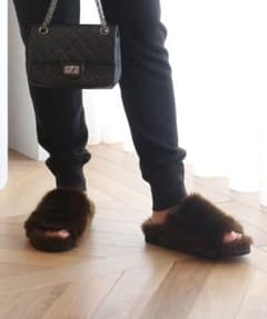 購入者様決定！ドゥーズィエムクラス＊カミナンドブラウンファーサンダル 購入者様決定！ドゥーズィエムクラス＊カミナンドブラウンファー