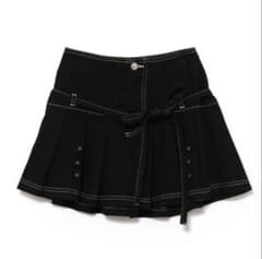 andmary Kika button mini skirt black Mのサムネイル