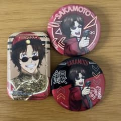 銀魂 坂本辰馬 缶バッジ セット - メルカリ
