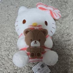 ハローキティ タイニーチャム ふわふわパジャマBIGぬいぐるみ