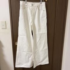 ワイドパンツ ホワイト デニムのサムネイル