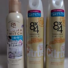 8x4 AROMA SWITCH 涼感ボディスプレー 3本セット