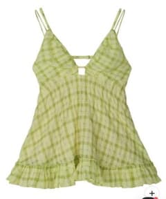 UNEVENNESS CHECK TUNIC TOP - メルカリ